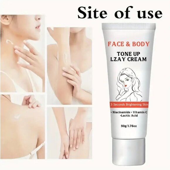 Matte Finish, Niacinamide & Vitamin C, Face, Neck, Armpit, Knees, etc, 50g - Picture 2 of 6